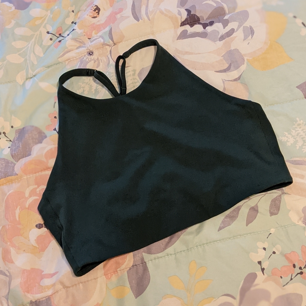 Girlfriend Collective Topanga Bra Moss XL